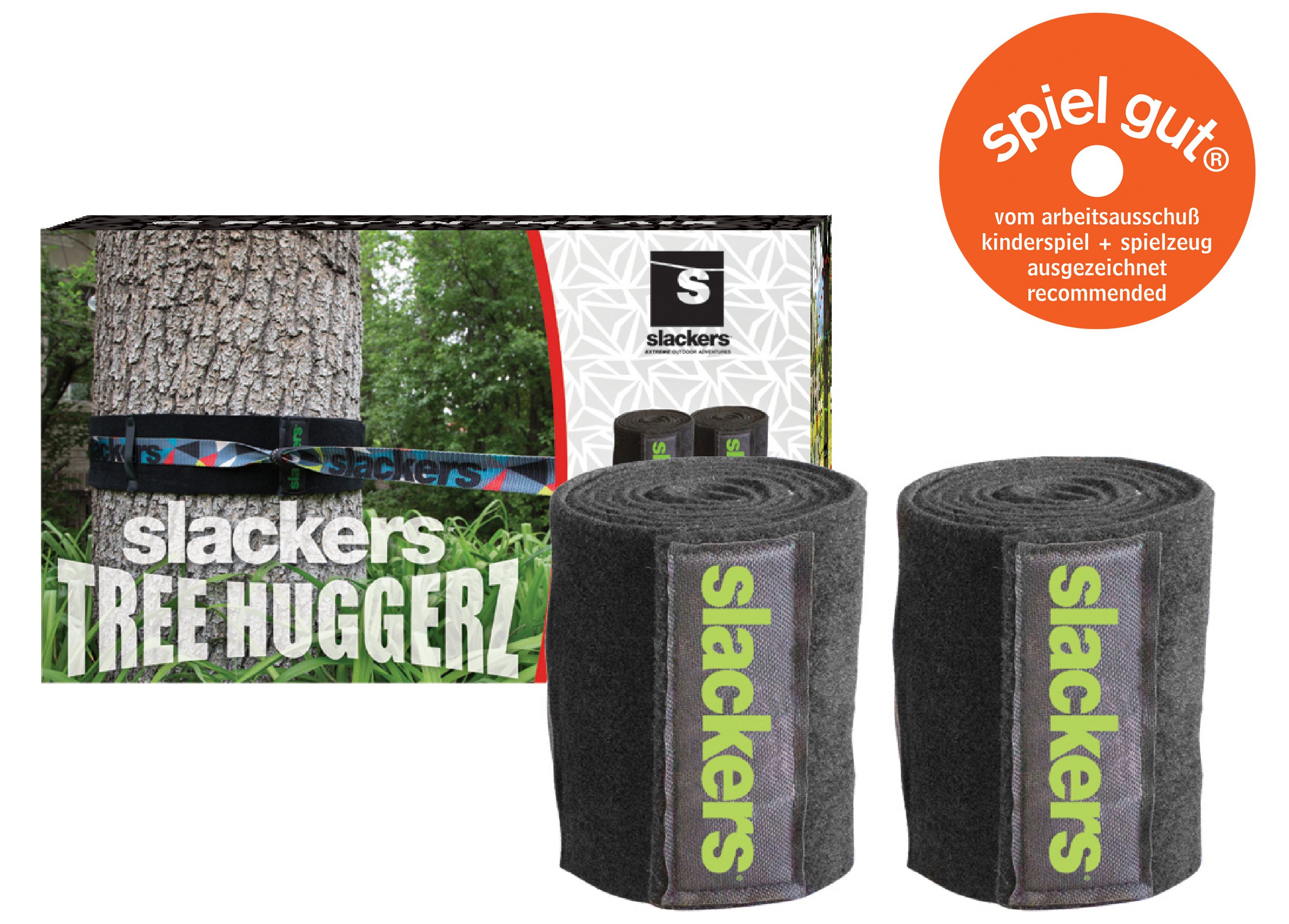 Schildkröt Fun Sports Slacker Baumschutz-Set Slackline Klettverschluss 240x15cm 