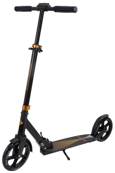 City Scooter Street Master 2.0. - Mattschwarz-Gold