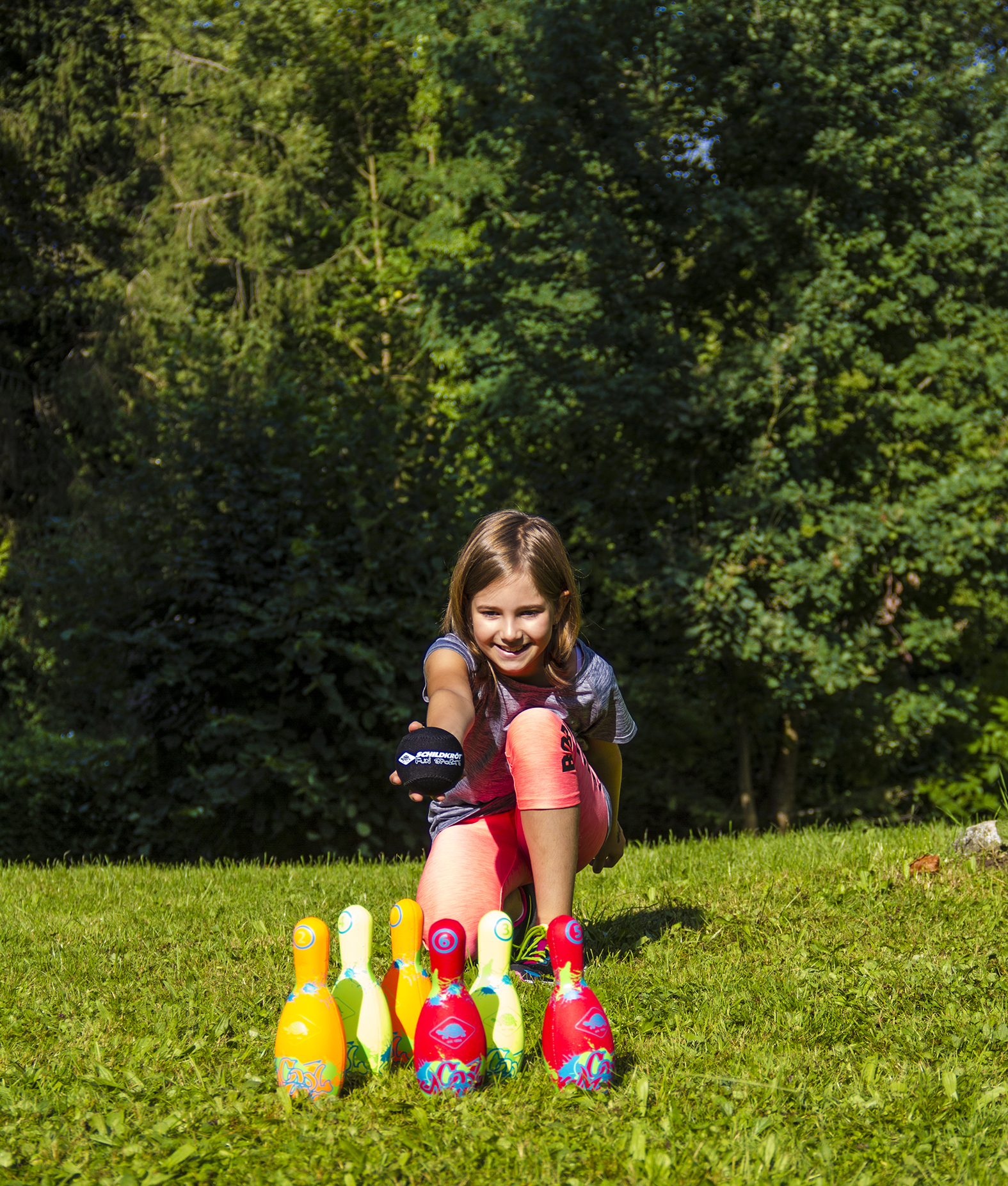 Neopren Kegel Set | Outdoor Spiele für Garten & Strand | Fun- & Aqua Sports  | Schildkröt-Shop