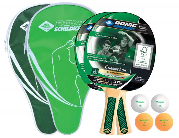 Tischtennis-Cover-Set Champs Line 400 FSC