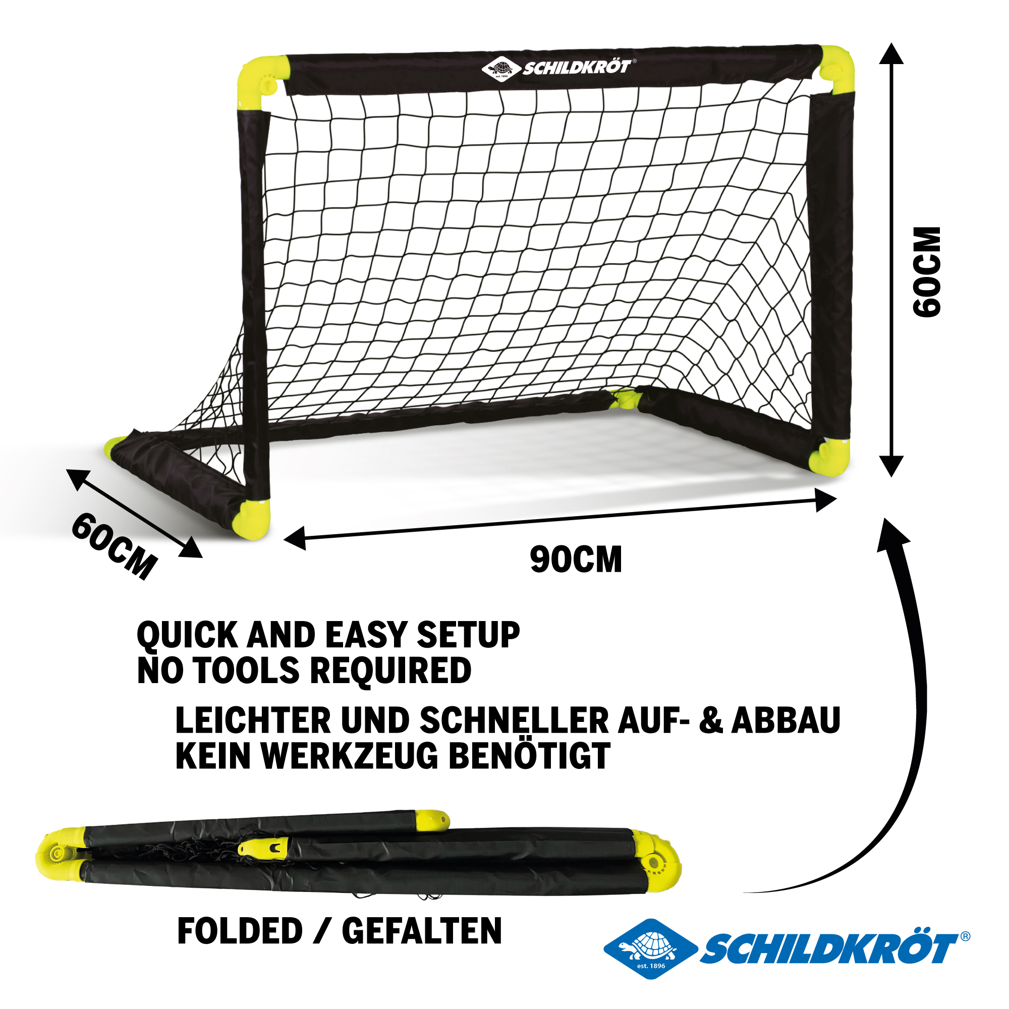 Sports | Fun- Bälle Faltbares & | Schildkröt-Shop Aqua | Fußballtor