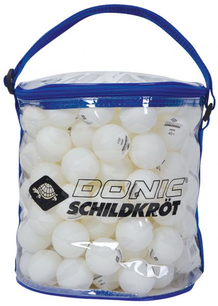 Tischtennisball Jade, Poly 40+ Qualität, 144 Stk.in Tragetasche, Weiß