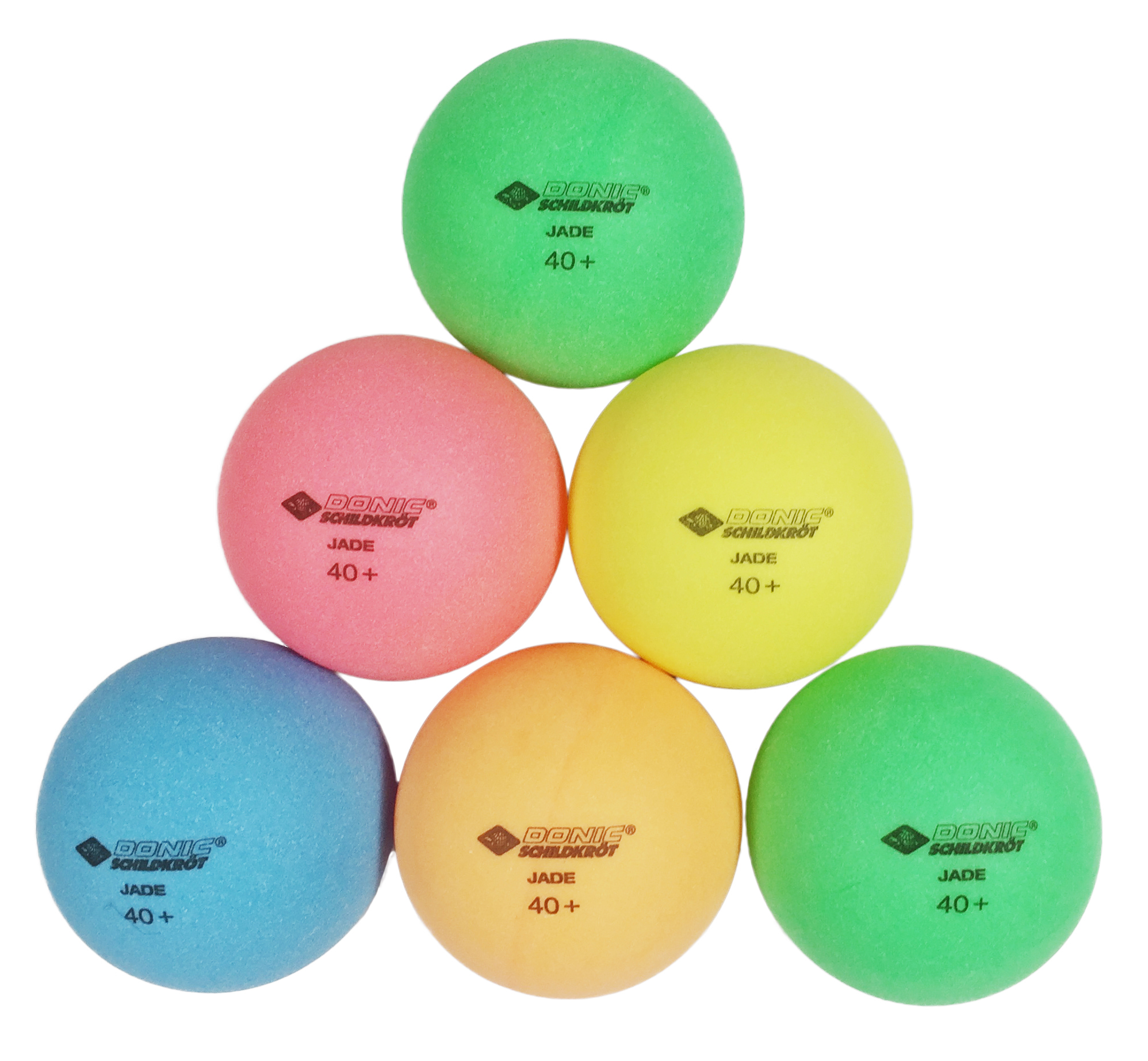 Schildkröt Colour Popps Tischtennisball 6 farbige Bälle in Poly 40 Qualität TOP 