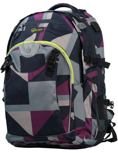 LED-Backpack Generation Z - Design: Puzzle