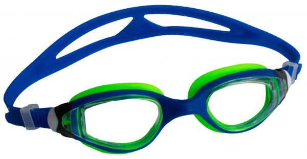 Junior Schwimmbrille Capri 5+, Blau-Grün