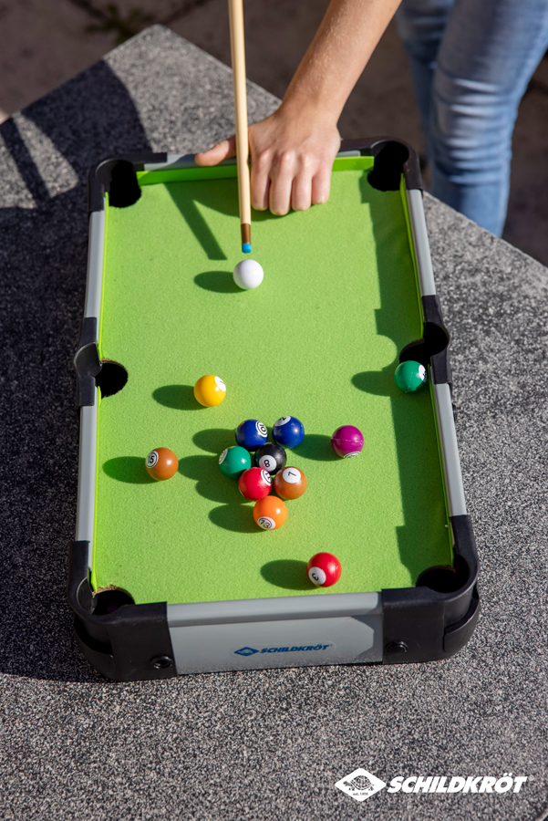 Mini Billiard Tisch | Outdoor Spiele für Garten & Strand | Fun- & Aqua  Sports | Schildkröt-Shop