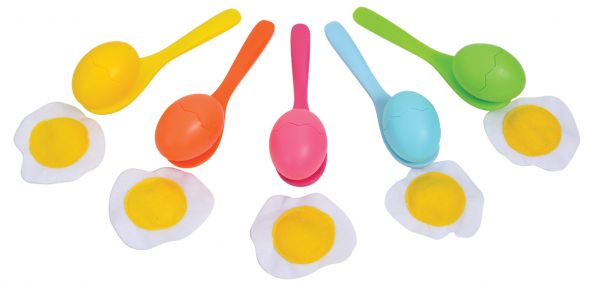 Egg & Spoon Race Set / Eierlauf Set