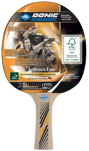 Tischtennisschläger Legends 300 FSC