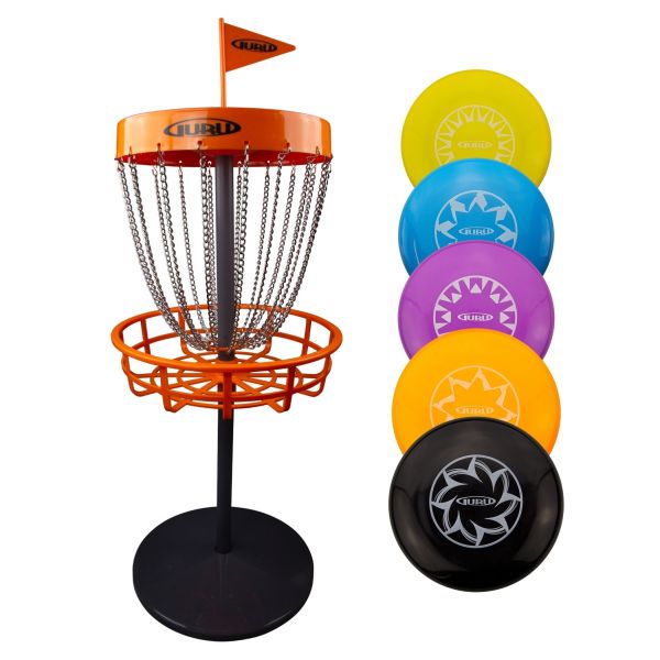 Disc Golf Mini Basket Set