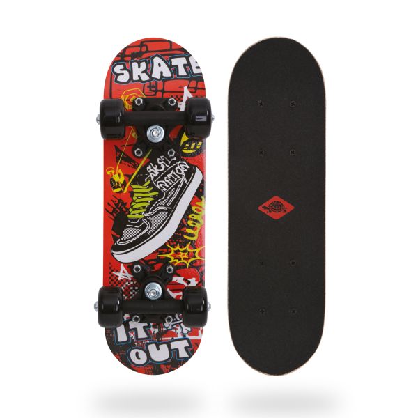 Mini-Skateboard 17“ - Skate it out