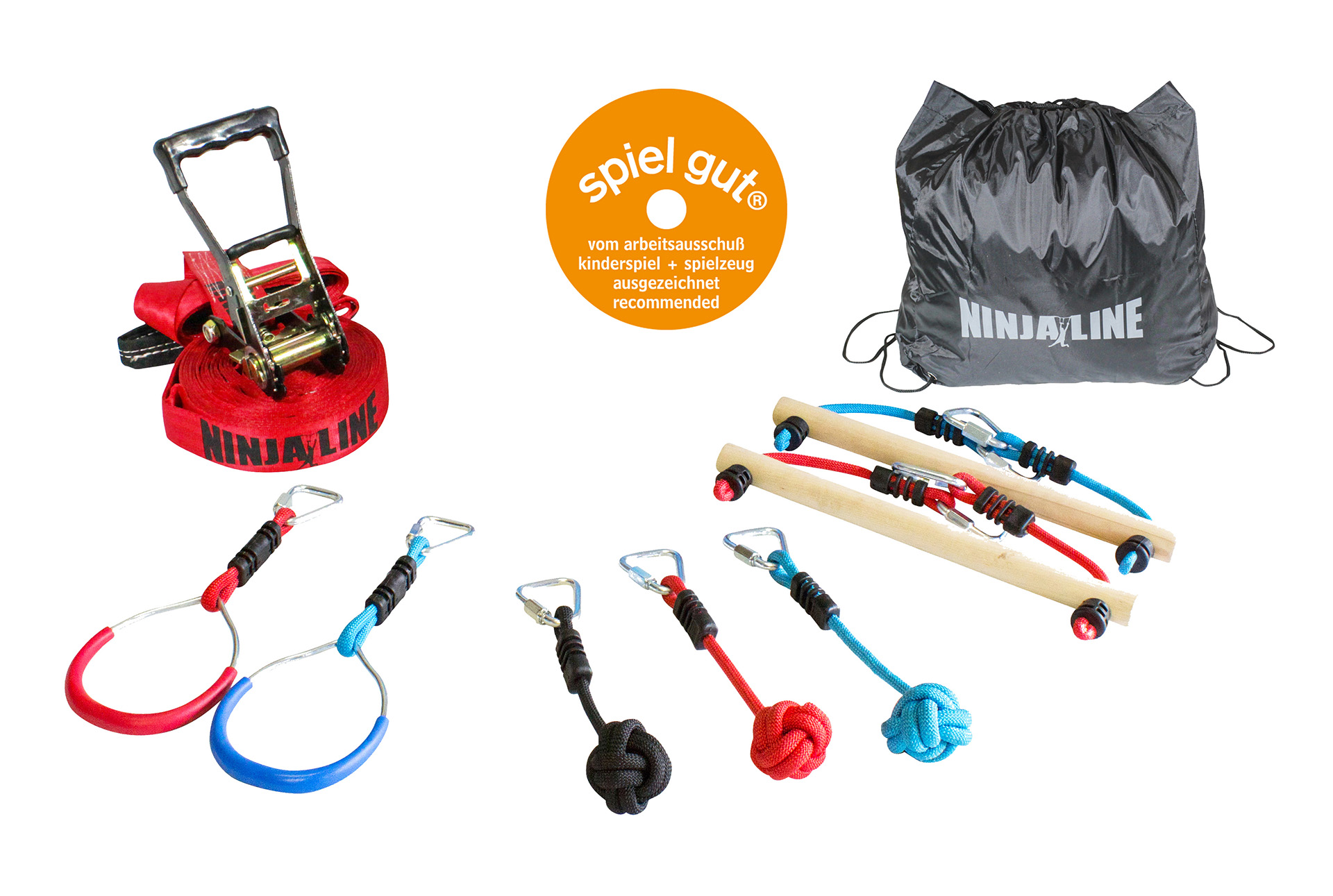 Slackers Ninja Line Starter Set & | Fun- Slackers Sports | Aqua | Schildkröt-Shop