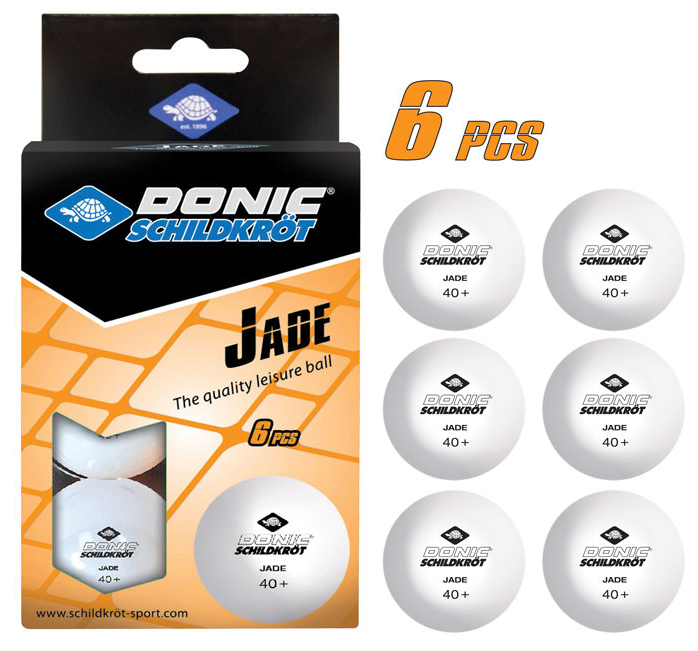 Donic Tischtennisbälle Jade 12 Stück 6x orange 6x weißTischtennis TT Bälle 