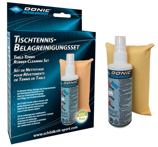 Tischtennis-Belag-Reinigungsset