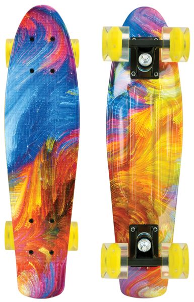 Retro Skateboard Free Spirit 22" - Hurricane